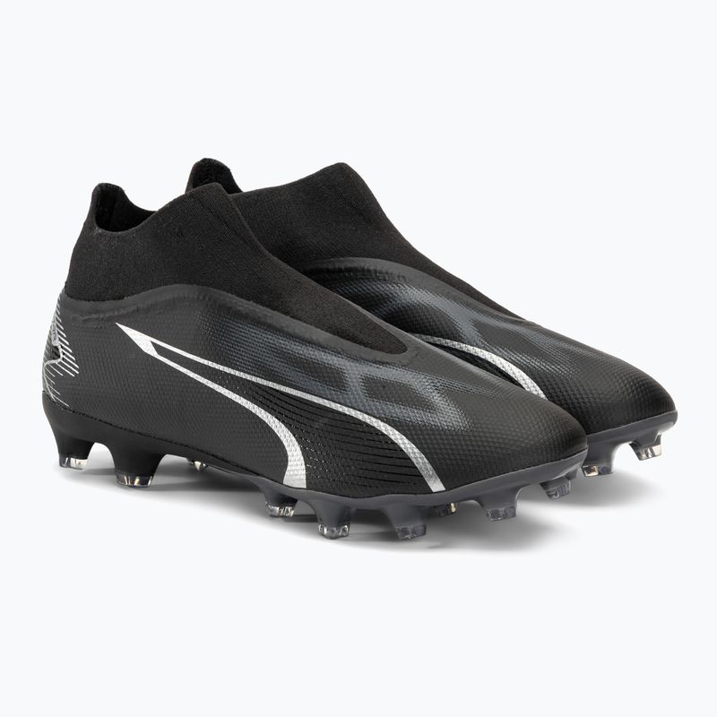 Scarpe da calcio da uomo PUMA Ultra Match+ LL FG/AG puma nero/asfalto 5