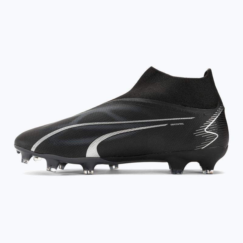 Scarpe da calcio da uomo PUMA Ultra Match+ LL FG/AG puma nero/asfalto 10
