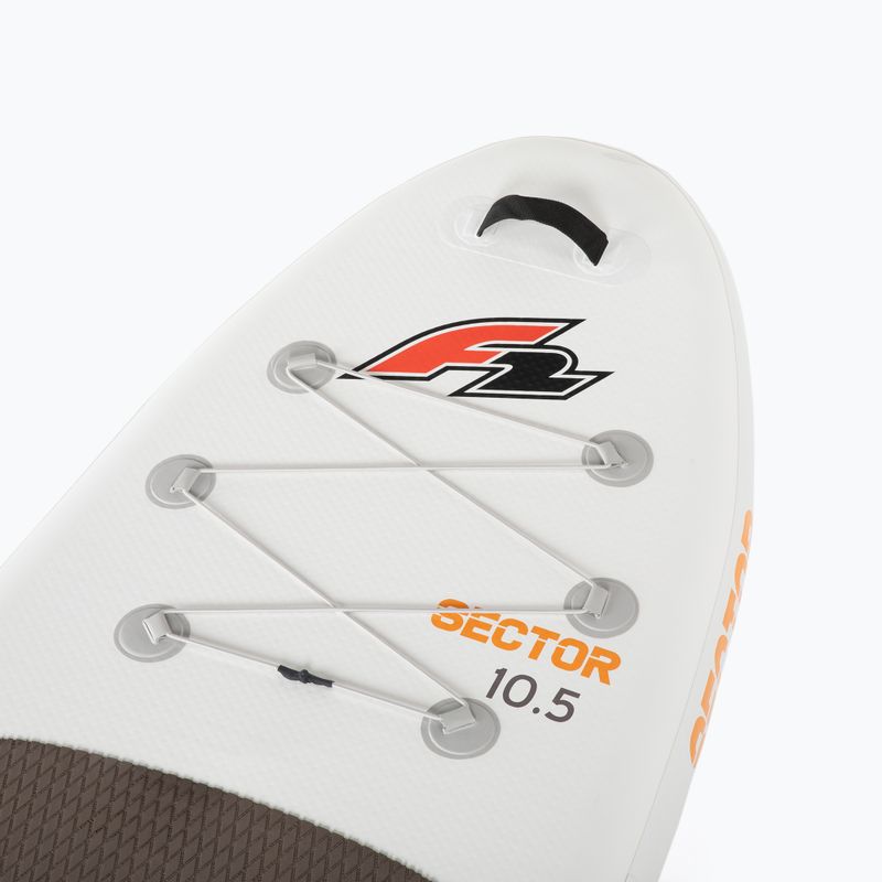 SUP F2 Sector Combo 10'5'' rosso/arancione 6