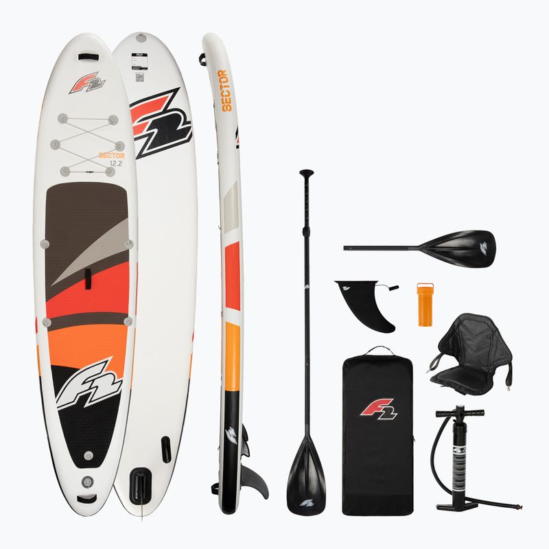 Tavola da SUP F2 Sector Combo 12'2'' rosso
