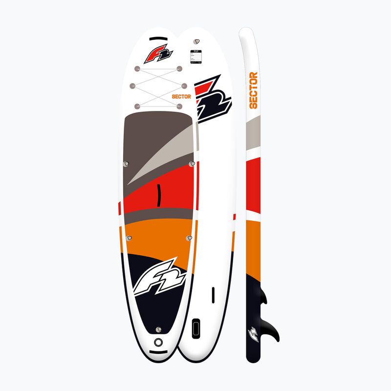 Tavola da SUP F2 Sector Combo 12'2'' rosso 15