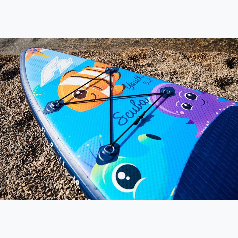 Tavola SUP per bambini F2 Scuba Youth 9'2" blue 4