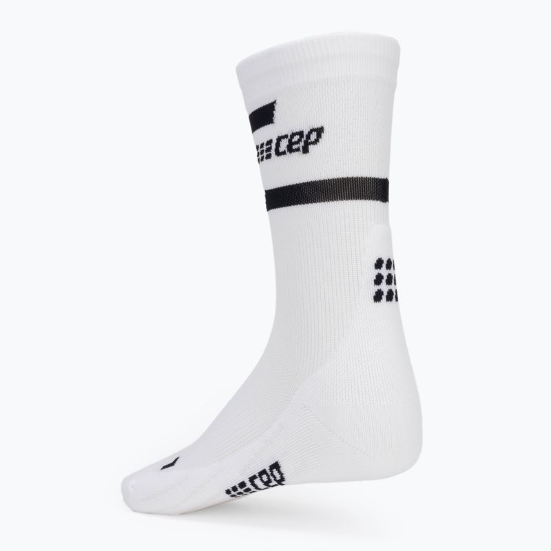 CEP Calze da corsa a compressione da donna 4.0 Mid Cut bianco 2