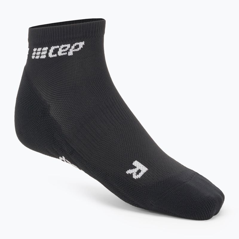 CEP Calze da corsa a compressione da donna 4.0 a taglio basso nero 4