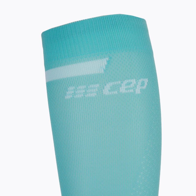 Fasce di compressione per polpacci CEP Donna The run 4.0 ocean 3