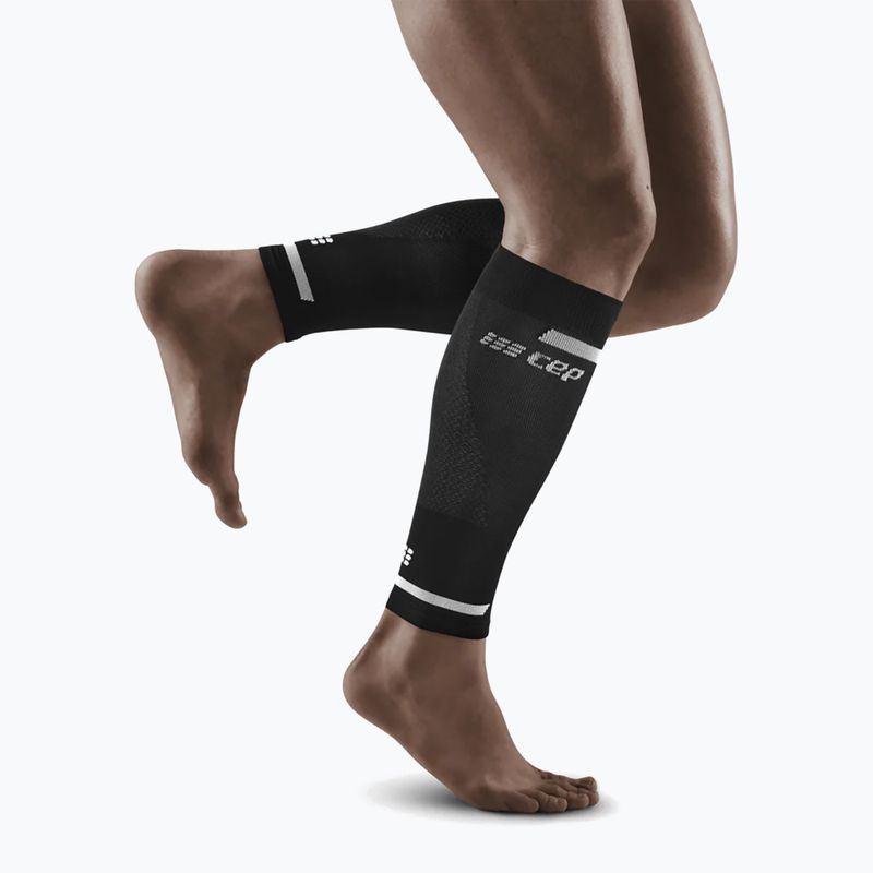 Fasce di compressione per polpacci CEP da uomo The run 4.0 nero 4