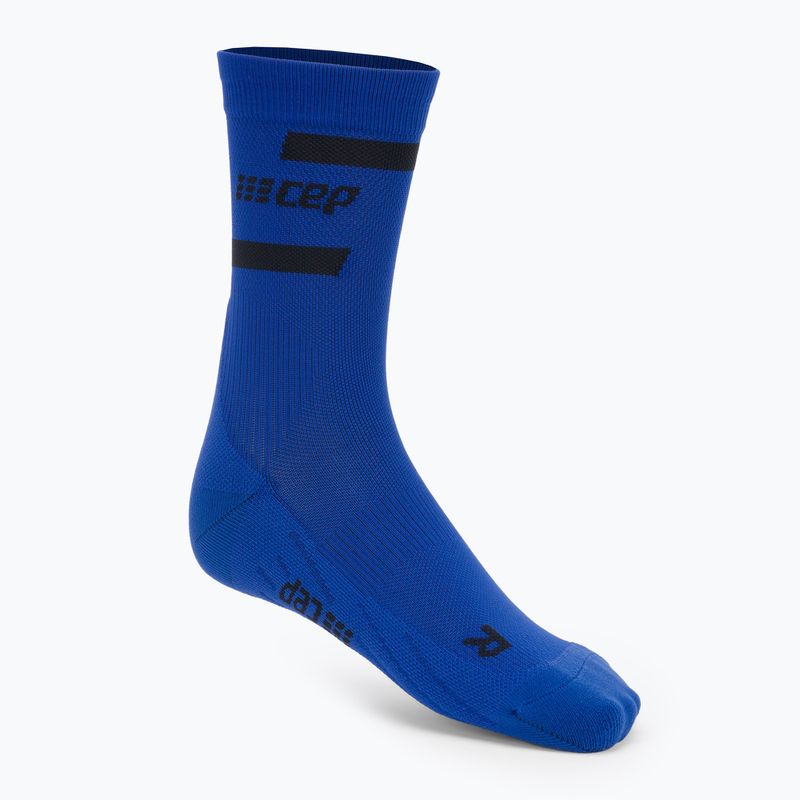 CEP Calzini da corsa a compressione da uomo 4.0 taglio medio blu 2