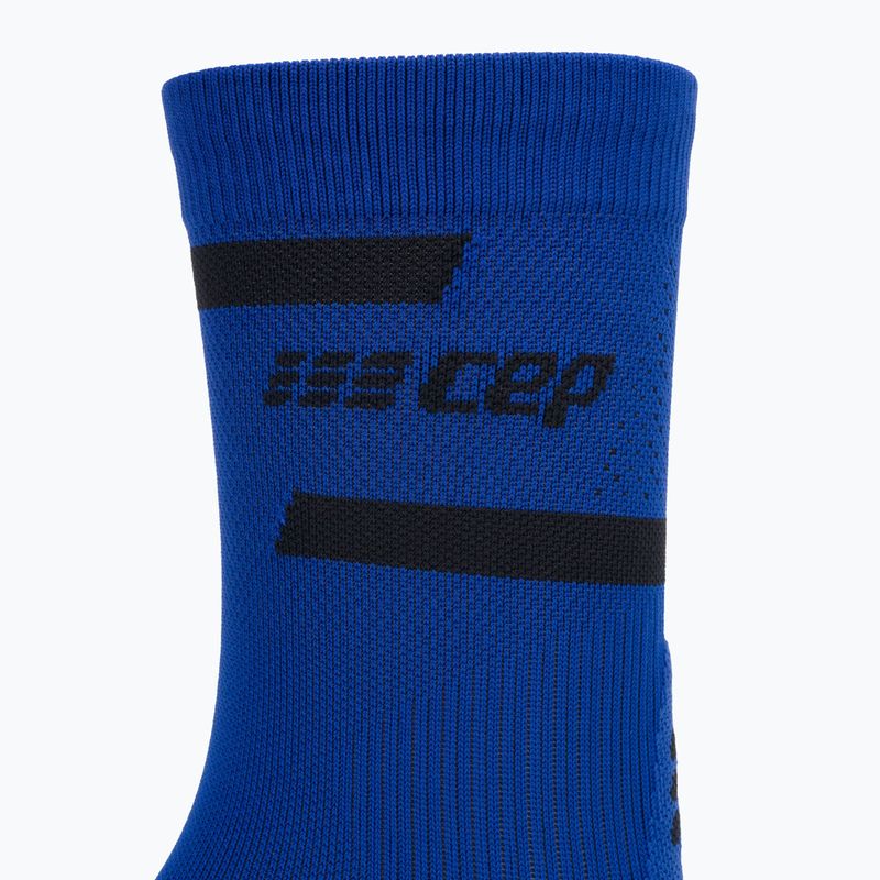 CEP Calzini da corsa a compressione da uomo 4.0 taglio medio blu 4
