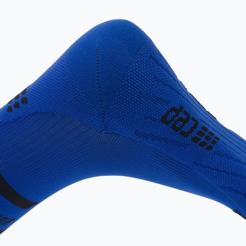 CEP Calzini da corsa a compressione da uomo 4.0 taglio medio blu 5