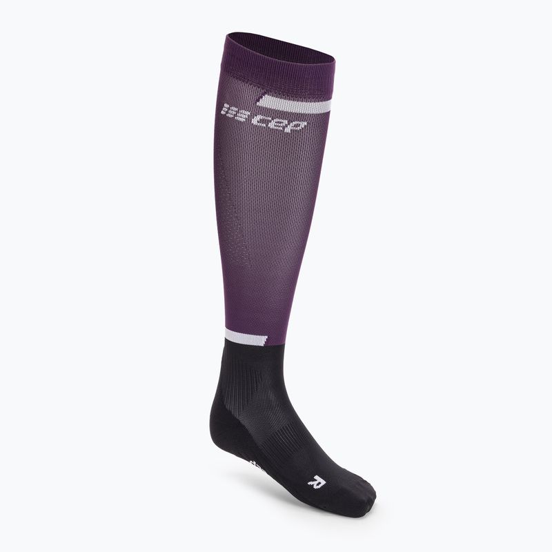 CEP Tall 4.0 calze da corsa a compressione da donna viola/nero 2