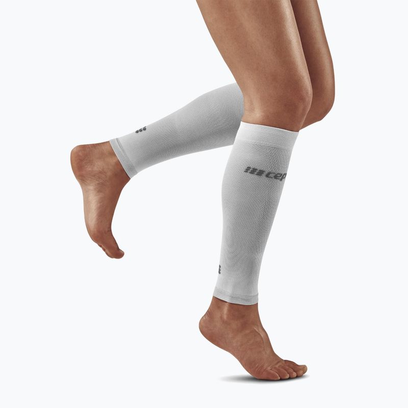 CEP Fasce di compressione per polpacci da donna Ultralight carbon white 4