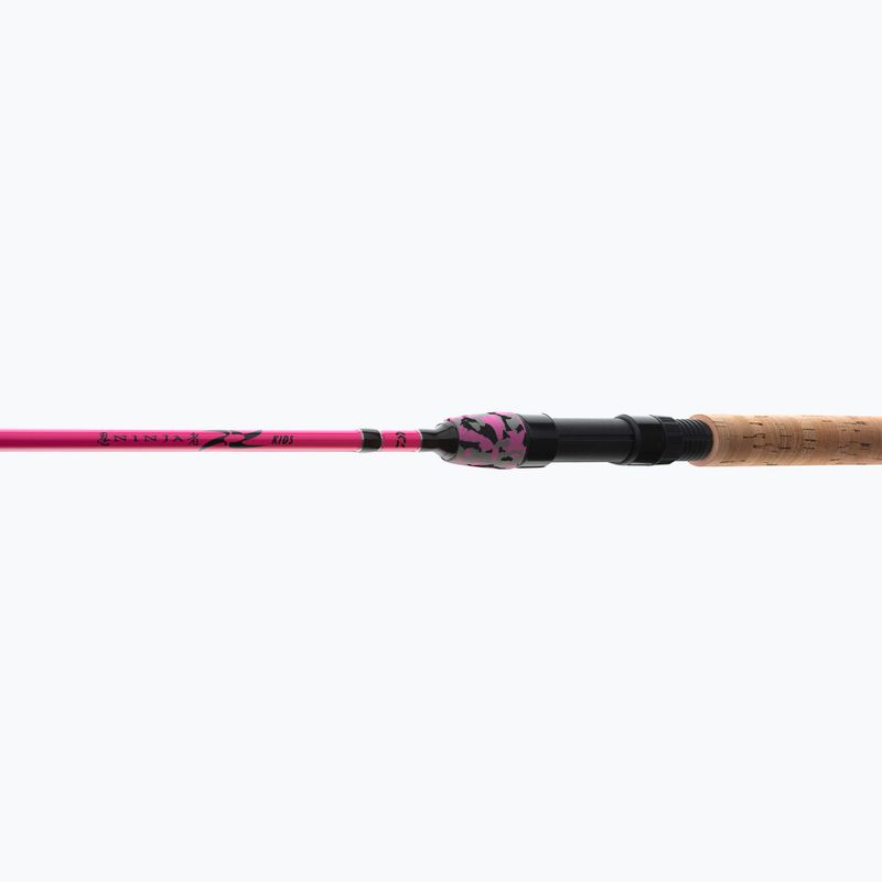Canna da spinning Daiwa Ninja X Kids rosa 2