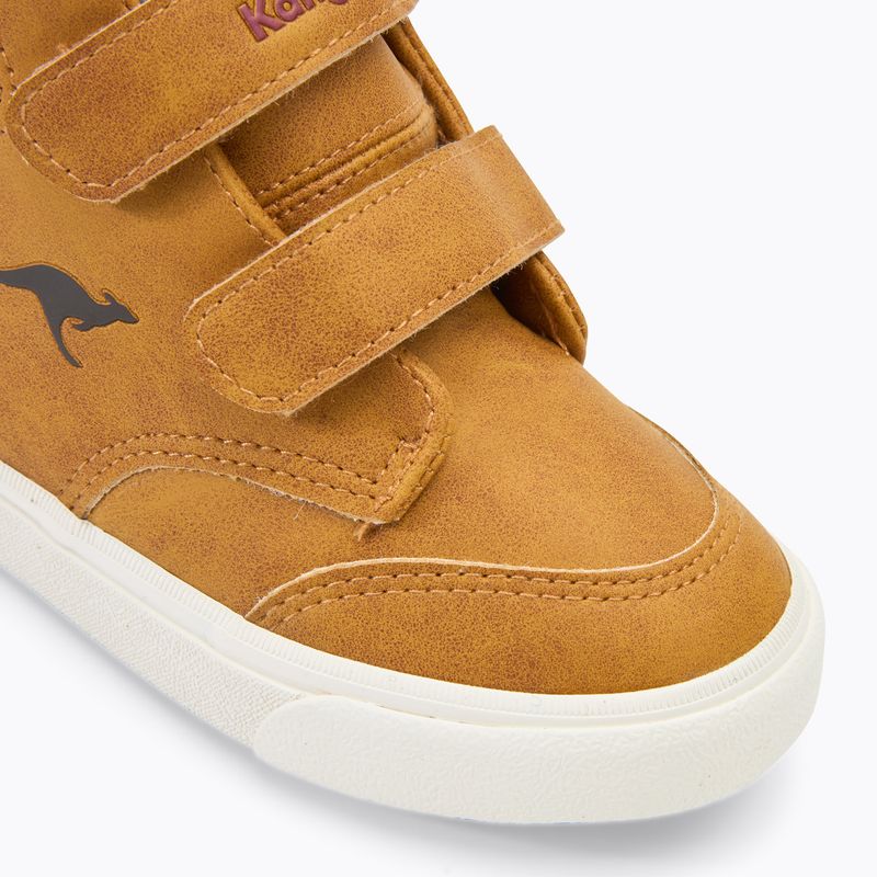 Scarpe da bambino KangaROOS KaVu Primo V tan yellow / rouge 7