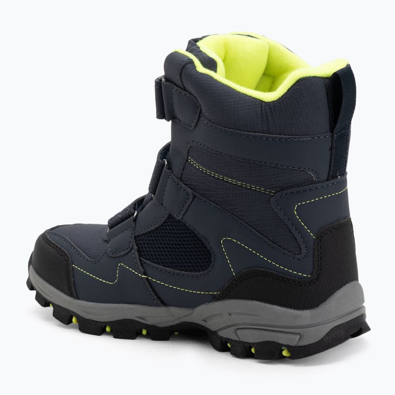 KangaROOS K-Robi KTX, stivali da neve per bambini, blu scuro/lime 3
