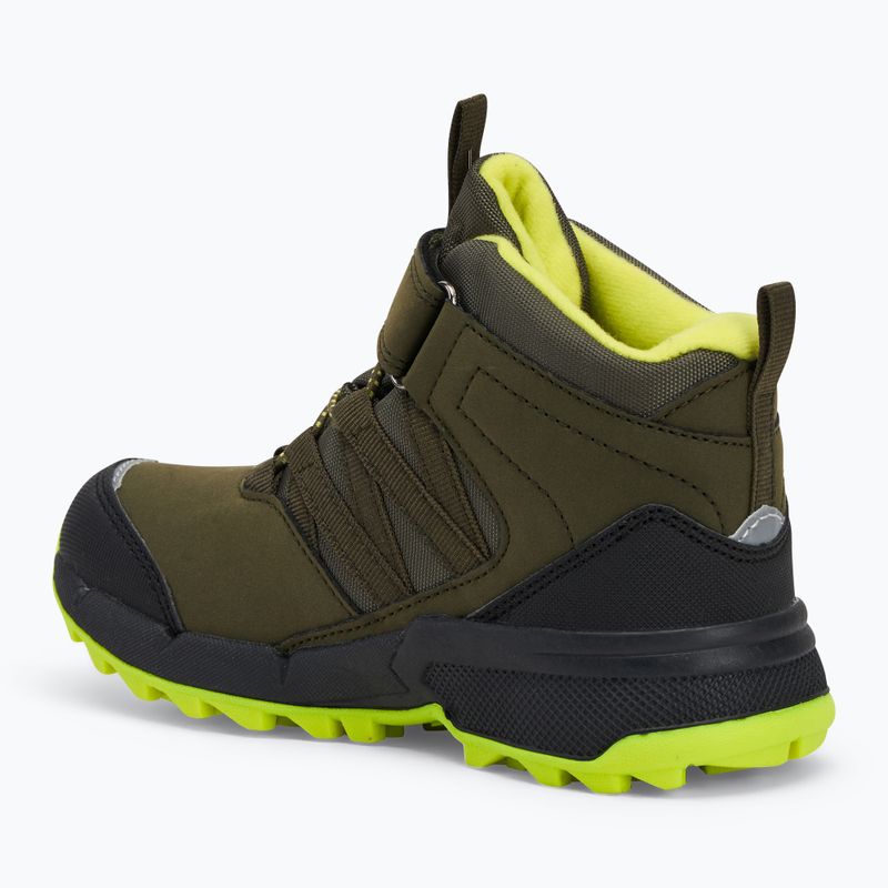 Scarpe da bambino Kappa Thabo Tex army/lime 3