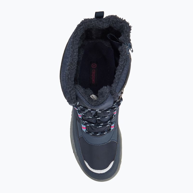 Kappa Alido II Tex, stivali da neve per bambini blu/marino 5