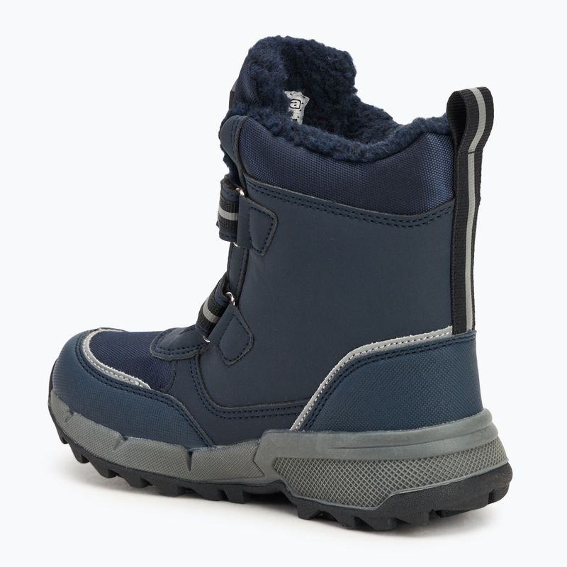 Kappa Mountres Tex, stivali da neve per bambini, blu/arancio 3