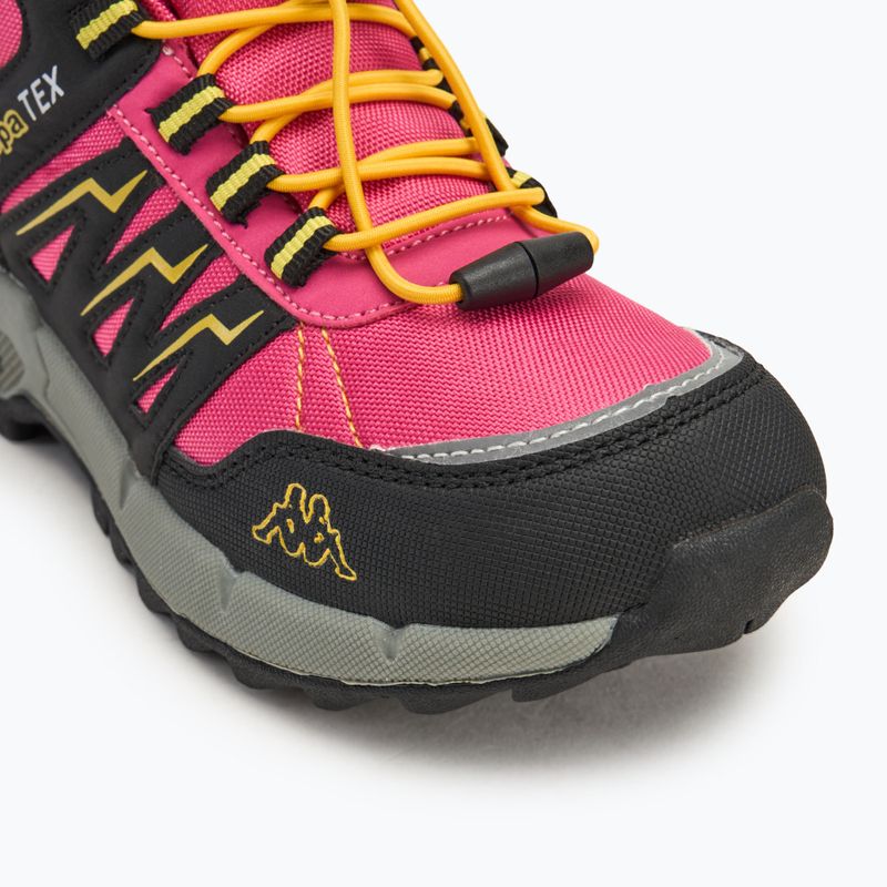 Scarpe da bambino Kappa Boxford Mid Tex rosa/giallo 7