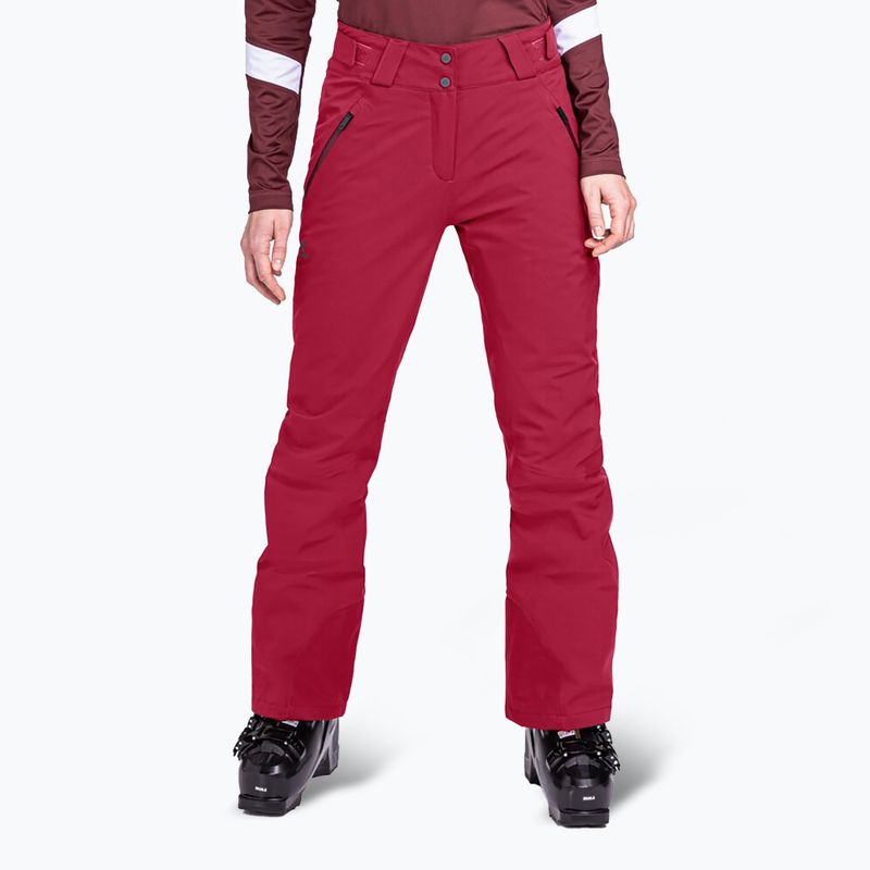 Pantaloni da sci da donna Schöffel Weissach merlot