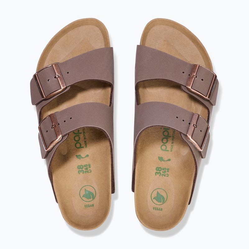 Ciabatte BIRKENSTOCK Arizona Flex Platform Birko-Flor mocca 3
