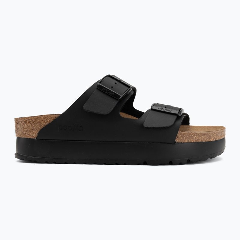 Klapki BIRKENSTOCK x Papillio Arizona Flex Platform Birko-Flor Narrow black 2