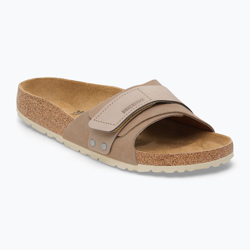 Infradito da donna BIRKENSTOCK Oita W LENB/LEVE Narrow taupe 9
