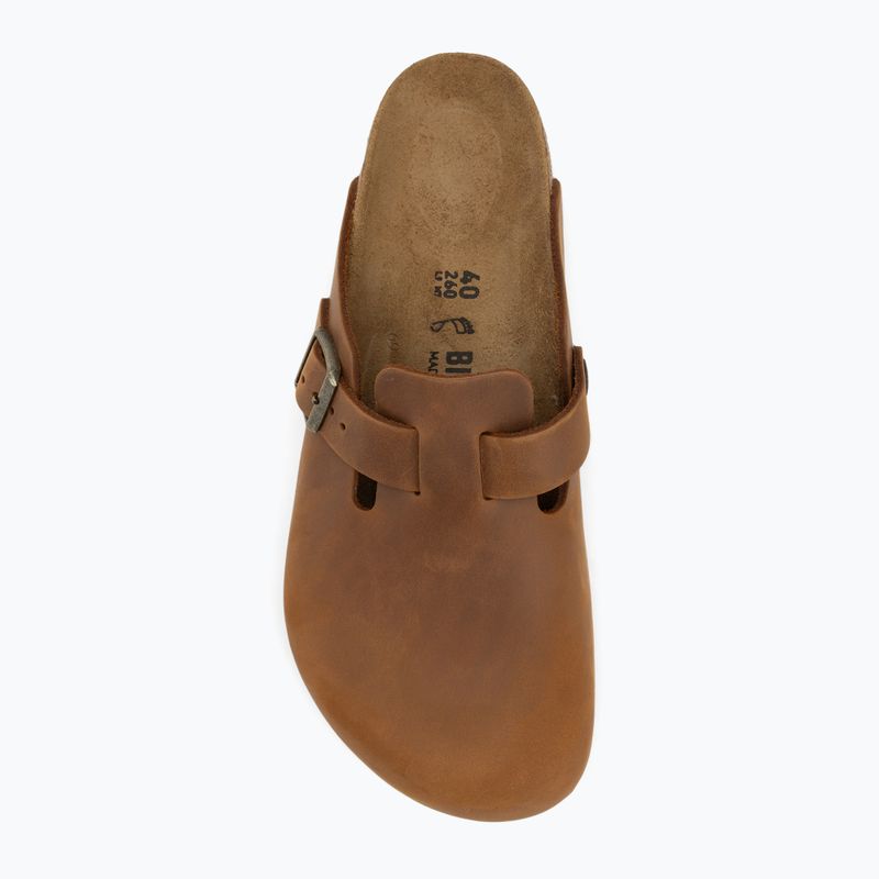 Infradito BIRKENSTOCK Boston LEOI Regular cognac 5