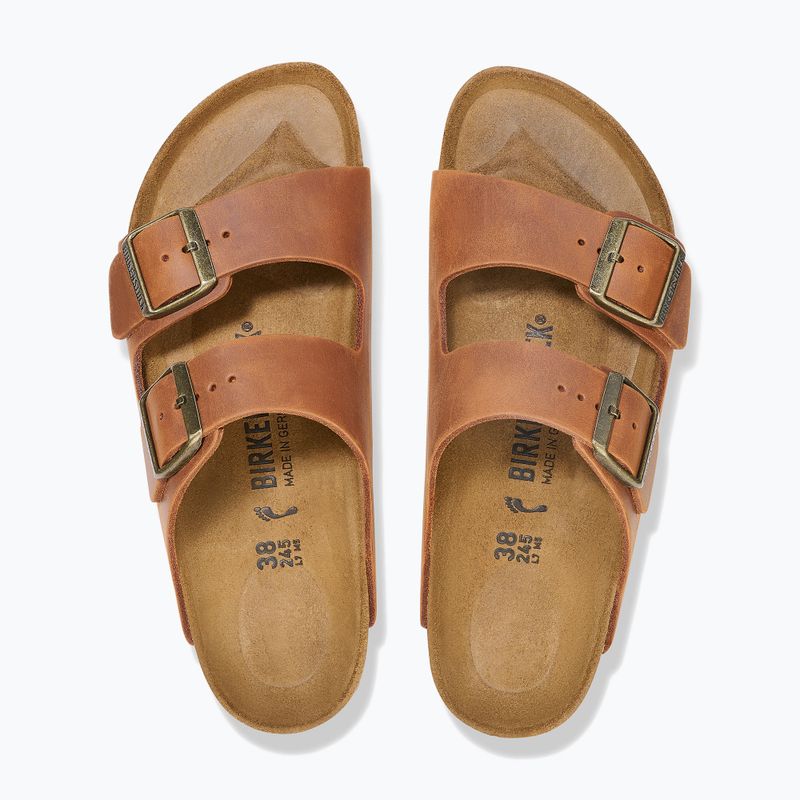 Ciabatte BIRKENSTOCK Arizona LEOI Narrow cognac 10