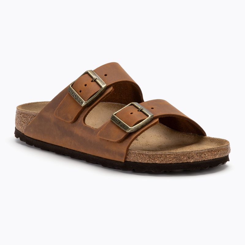 Ciabatte BIRKENSTOCK Arizona LEOI Narrow cognac