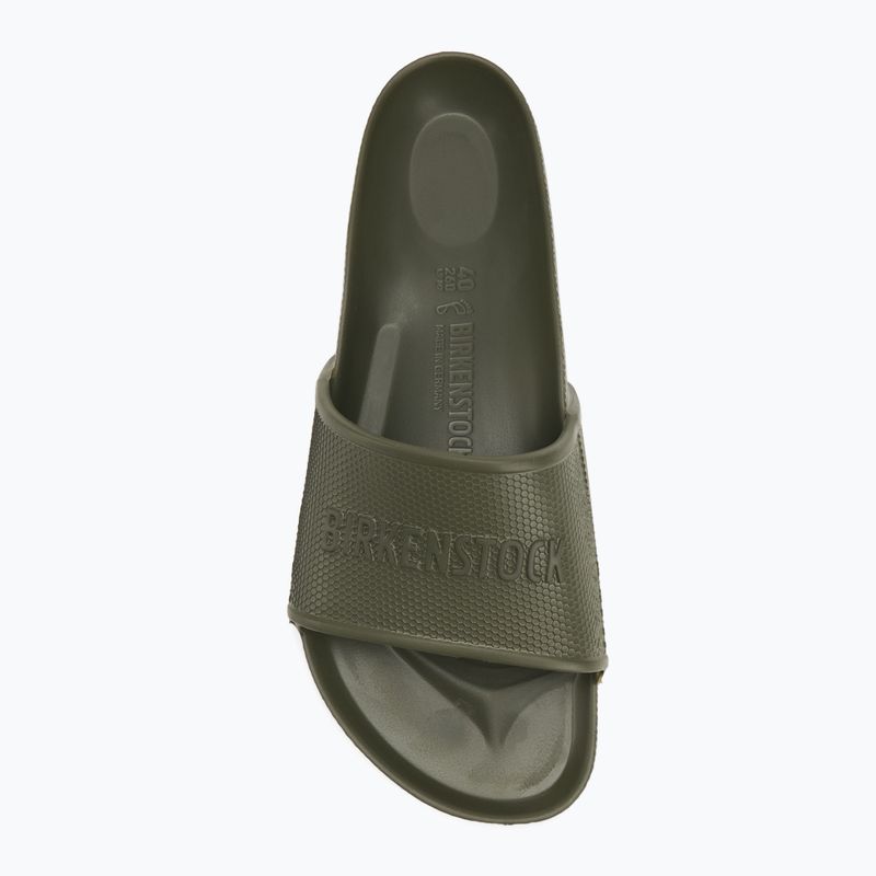 Infradito BIRKENSTOCK Barbados EVA Regular color cachi 5
