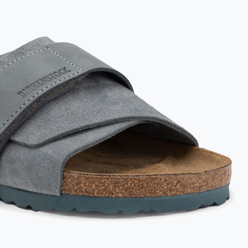 BIRKENSTOCK Kyoto LENB/LEVE Infradito strette grigio basalto 7