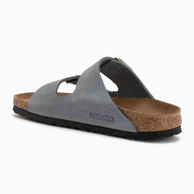 Ciabatte da donna BIRKENSTOCK Arizona LEOI Narrow basalt gray 3