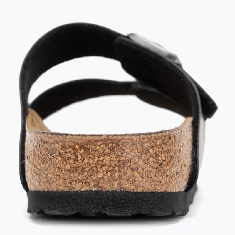 BIRKENSTOCK Arizona BF Narrow infradito nero metallizzato 6
