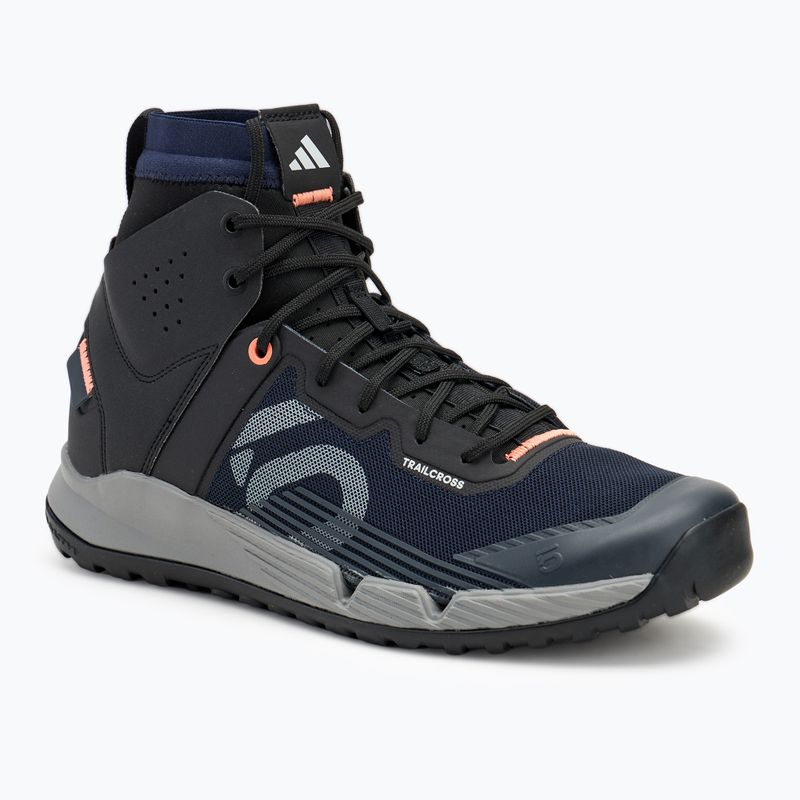 Uomo adidas FIVE TEN Trailcross Mid Pro leggenda inchiostro/grigio tre/corallo fusione piattaforma scarpe da ciclismo