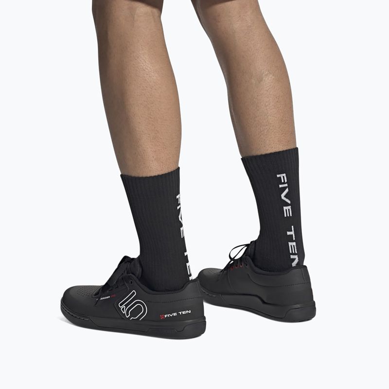 Uomo adidas FIVE TEN Freerider Pro scarpe da ciclismo piattaforma nucleo nero / bianco nuvola / bianco nuvola 7