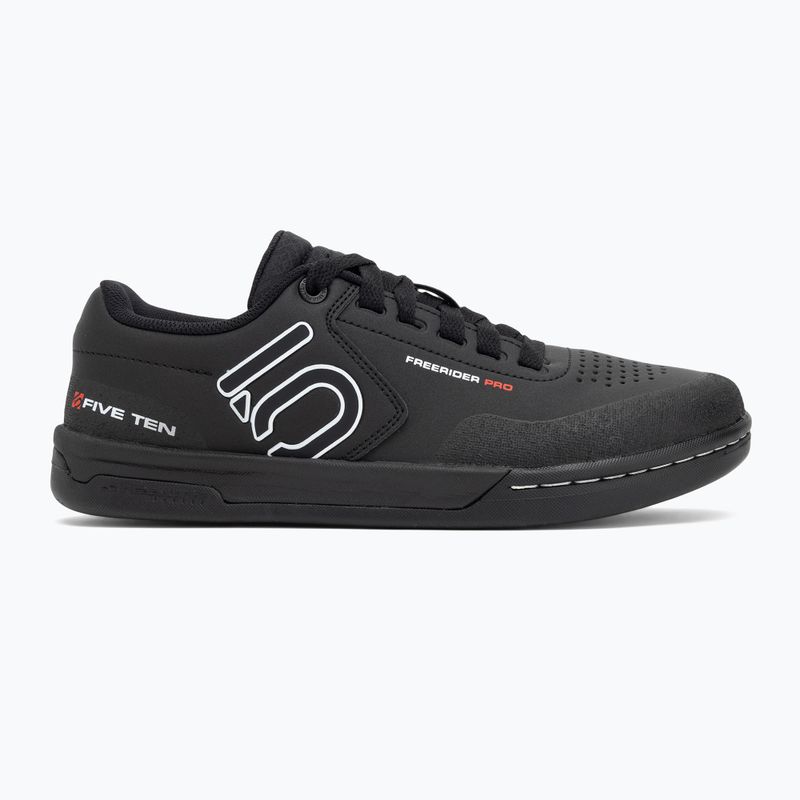 Uomo adidas FIVE TEN Freerider Pro scarpe da ciclismo piattaforma nucleo nero / bianco nuvola / bianco nuvola 2