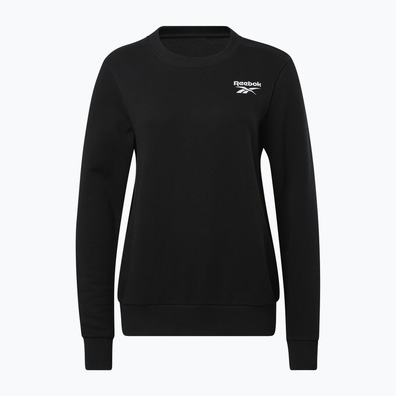Felpa Reebok Identity Small Logo French Terry Crew donna nero
