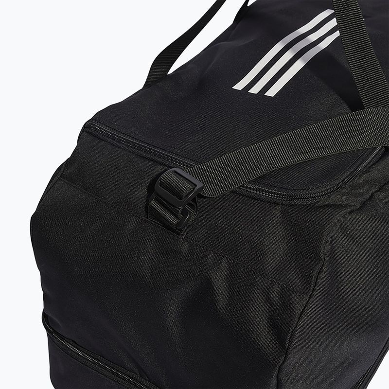 adidas Tiro League Duffel Borsa da allenamento 51,5 l nero/bianco 5