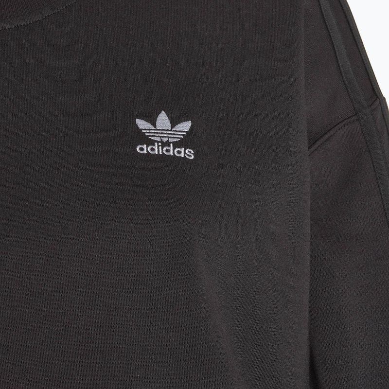 Felpa adidas Laced Crew donna nero 3