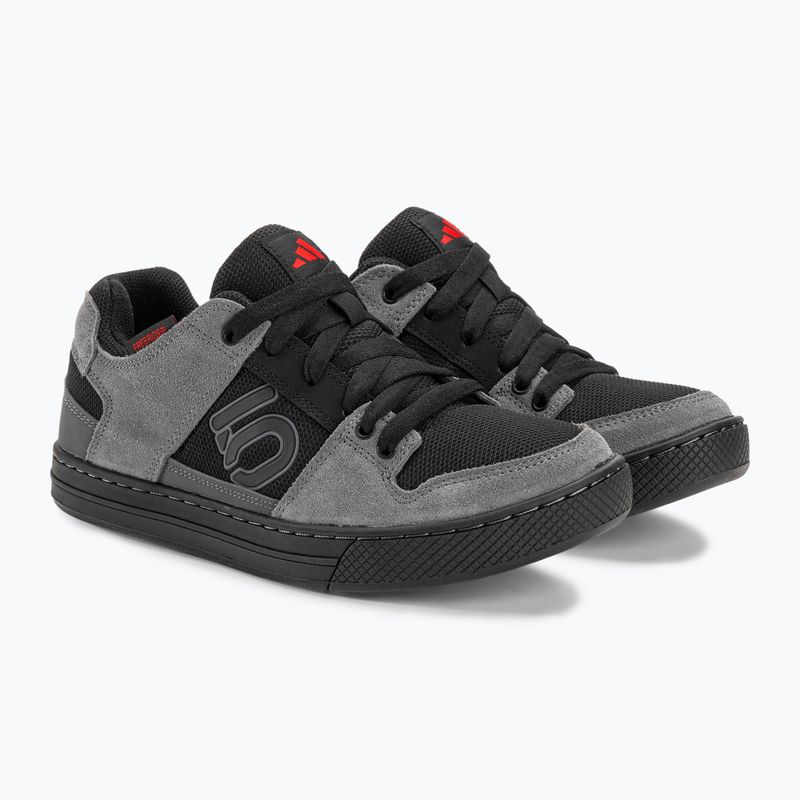 Scarpe da ciclismo adidas FIVE TEN Freerider grigio cinque/core nero/grigio quattro HP9936 4