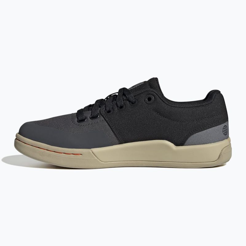 Scarpe da ciclismo piattaforma donna adidas FIVE TEN Freerider Pro Canvas W grigio sei/grigio quattro/arancio d'impatto 9