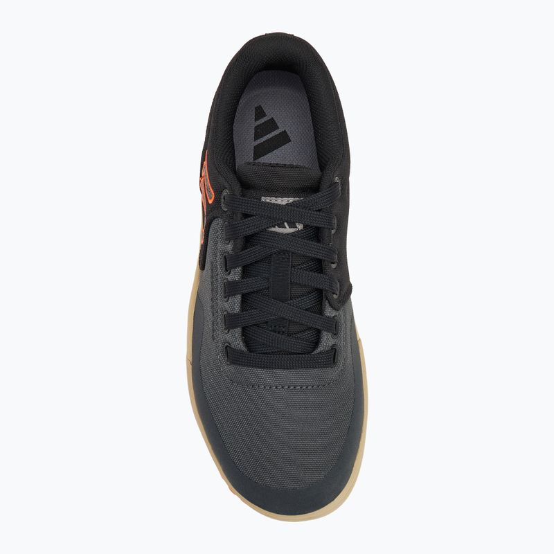 Scarpe da ciclismo piattaforma donna adidas FIVE TEN Freerider Pro Canvas W grigio sei/grigio quattro/arancio d'impatto 5