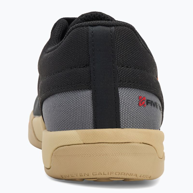 Scarpe da ciclismo piattaforma donna adidas FIVE TEN Freerider Pro Canvas W grigio sei/grigio quattro/arancio d'impatto 6