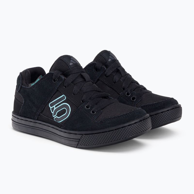 Scarpe da ciclismo piattaforma donna adidas FIVE TEN Freerider nucleo nero / nucleo nero / grigio sei 4