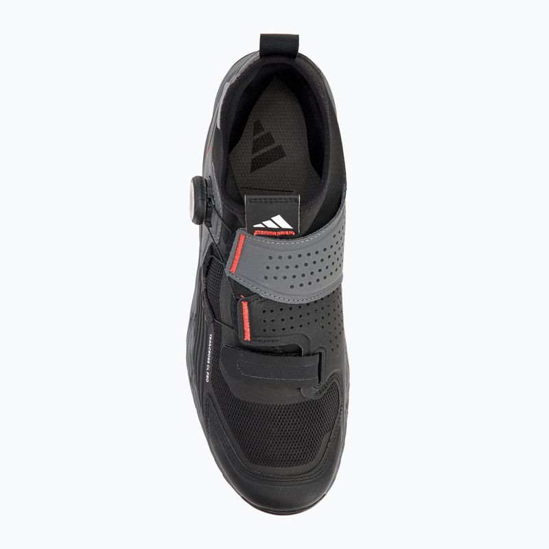 Scarpe da ciclismo MTB da uomo adidas FIVE TEN Trailcross Pro Clip-In grey five / core black / red 5