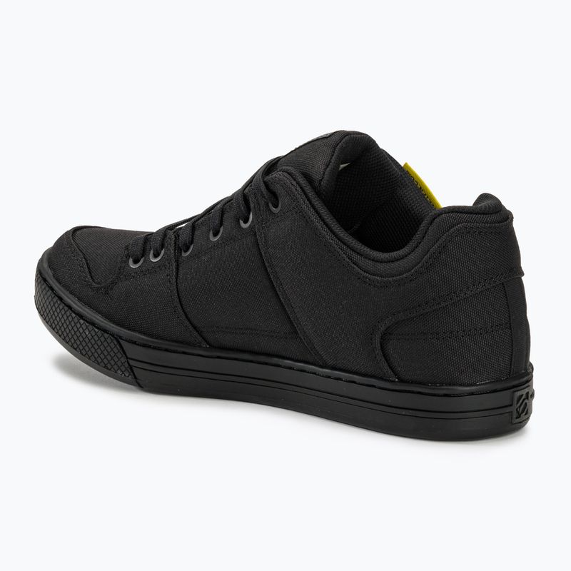 Scarpe da ciclismo uomo piattaforma adidas FIVE TEN Freerider Canvas nucleo nero/dgh solido grigio/grigio cinque 3
