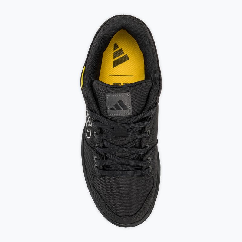 Scarpe da ciclismo uomo piattaforma adidas FIVE TEN Freerider Canvas nucleo nero/dgh solido grigio/grigio cinque 5