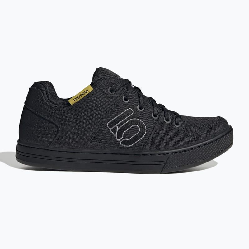 Scarpe da ciclismo uomo piattaforma adidas FIVE TEN Freerider Canvas nucleo nero/dgh solido grigio/grigio cinque 9