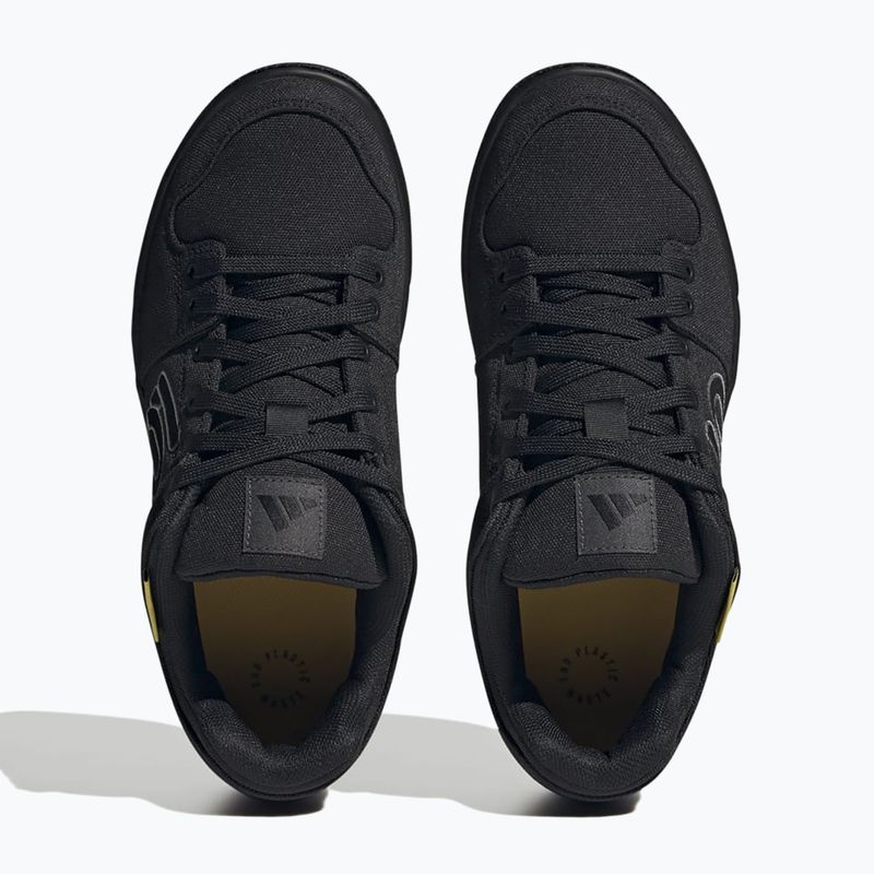 Scarpe da ciclismo uomo piattaforma adidas FIVE TEN Freerider Canvas nucleo nero/dgh solido grigio/grigio cinque 11