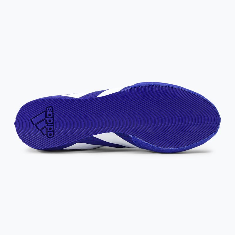 Scarpe da boxe adidas Box Hog 4 blu navy HP9612 5